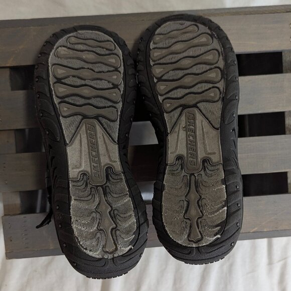 Skechers Outdoor Lifestyle Size 9 Black and White Sandals - Picture 4 of 14